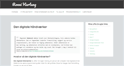Desktop Screenshot of hartnet.dk